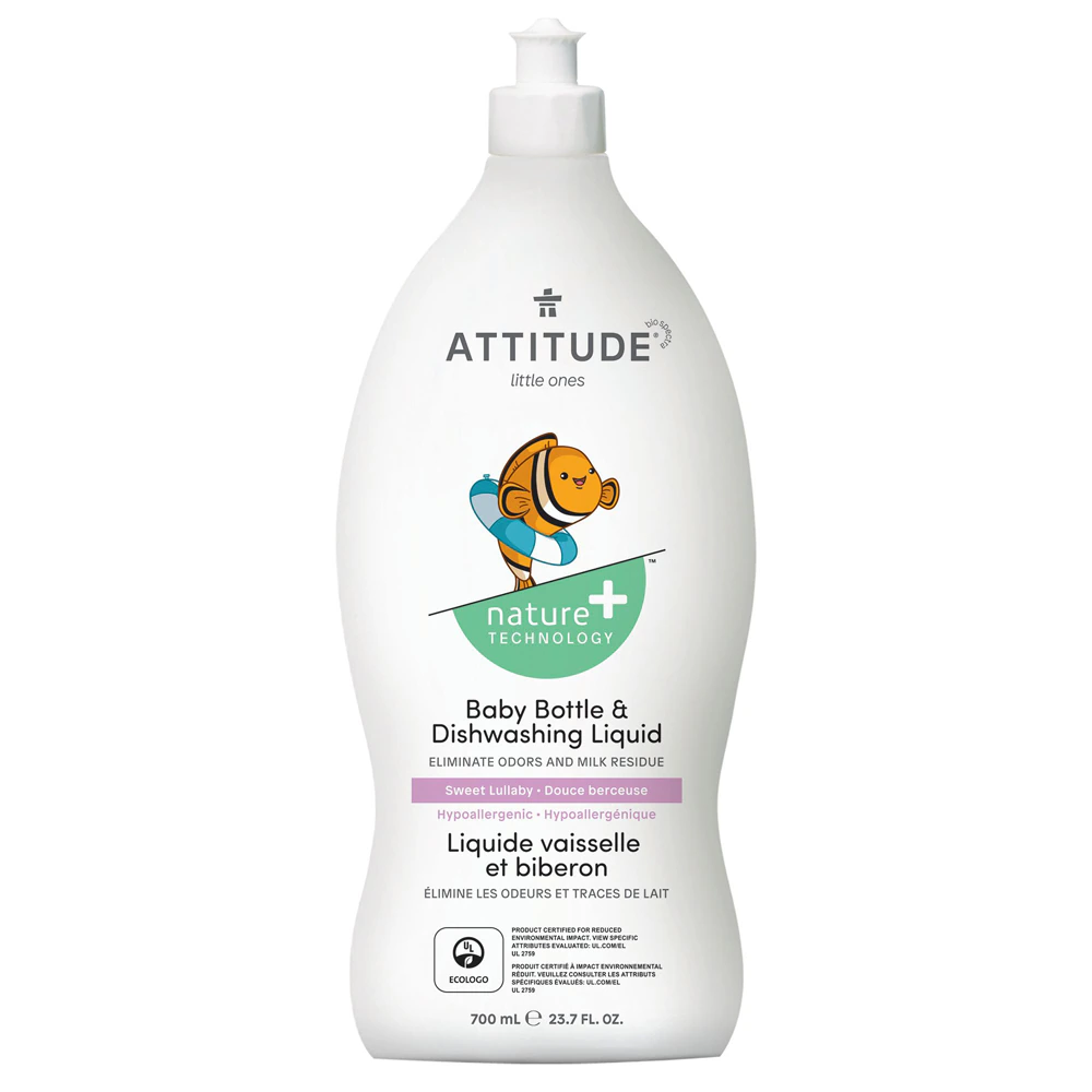 Attitude Little Ones Baby Bottle & Dishwashing Liquid Sweet Lullaby -- 23.7 fl oz