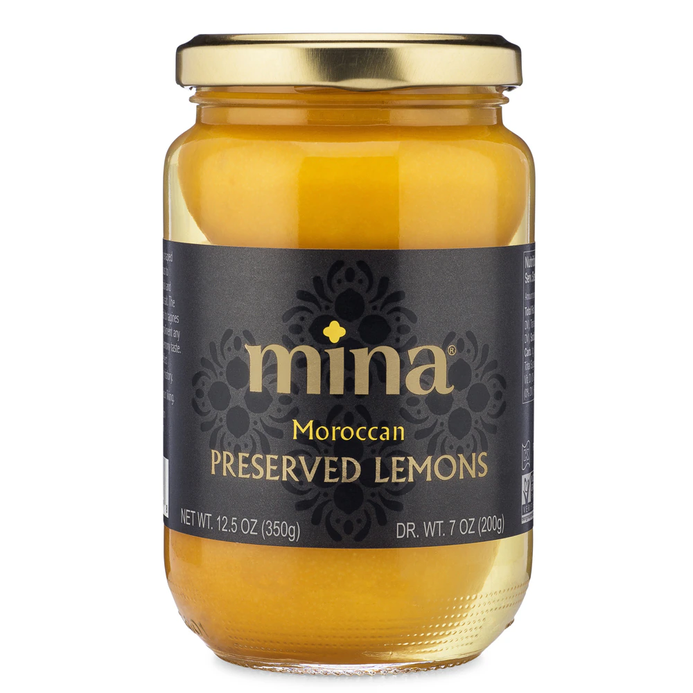 Mina Moroccan Preserved Lemons Jar -- 12.5 oz
