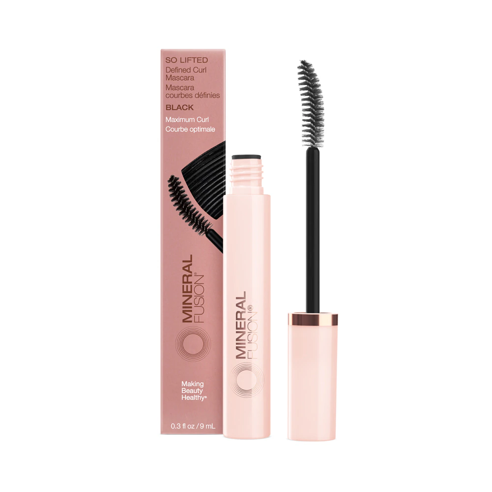 Mineral Fusion So Lifted Defined Curl Mascara - Black -- 0.3 fl oz