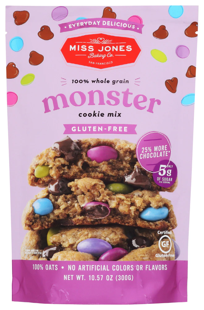 Miss Jones Every Day Cookie Mix Monster -- 10.57 oz