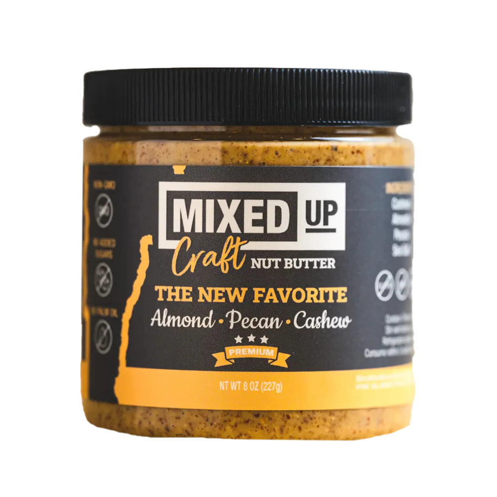 Mixed Up Foods Vegan Nut Butter Maple Creemee Cashew And Pecan -- 8 oz