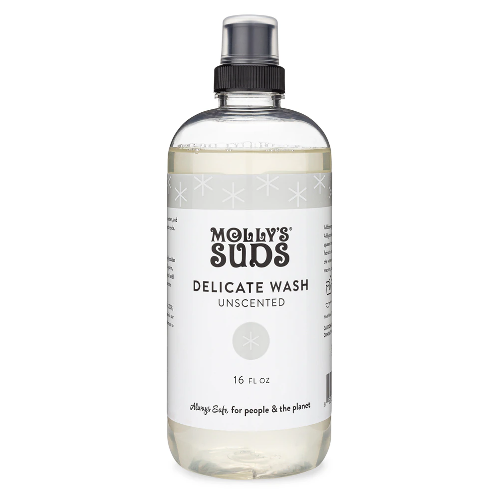 Molly's Suds Delicate Laundry Liquid Wash Unscented -- 16 fl oz