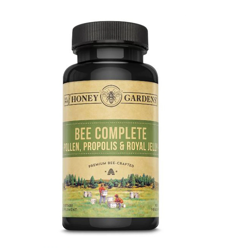 Montana Bee Complete Pollen Propolis & Royal Jelly -- 90 Capsules