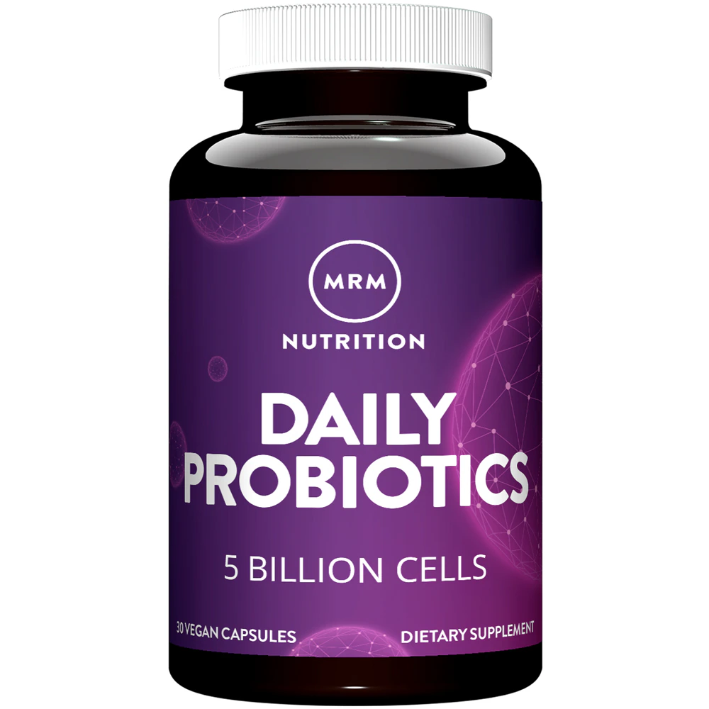 MRM Nutrition Daily Probiotics -- 5 billion cells - 30 Vegan Capsules