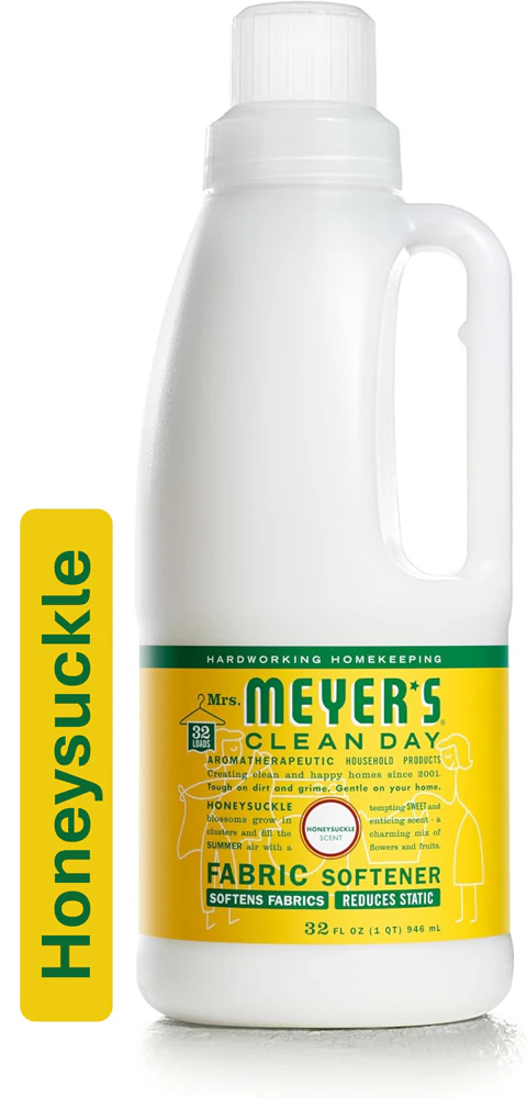 Mrs. Meyer's Clean Day Fabric Softener 32 Loads Honeysuckle -- 32 fl oz