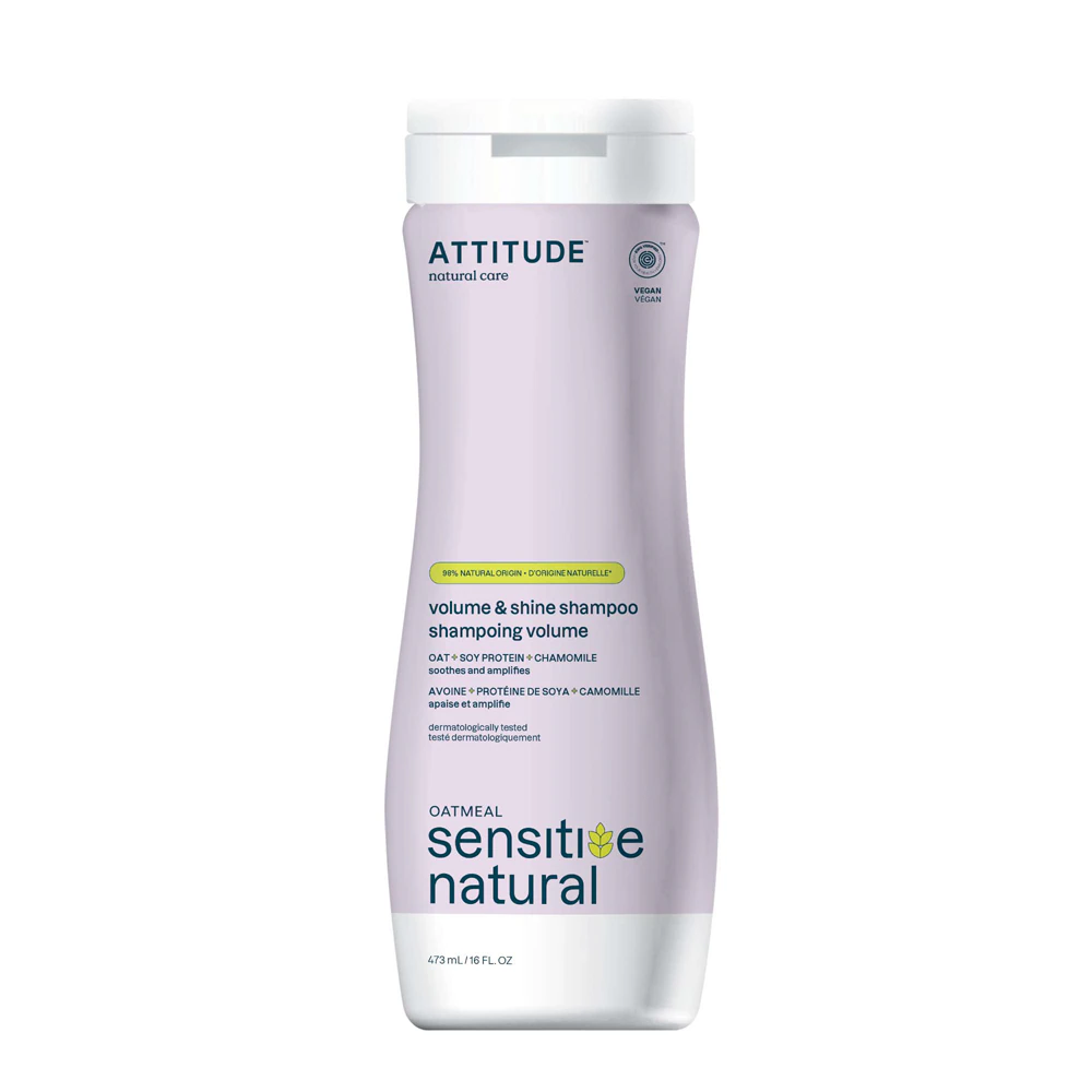 Attitude Sensitive Skin Shampoo - Soothing & Volumizing - Chamomile -- 16 fl oz