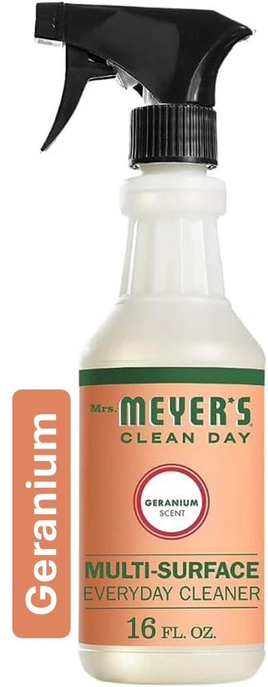 Mrs. Meyer's Clean Day Multi-Surface Everyday Cleaner Spray Geranium -- 16 fl oz