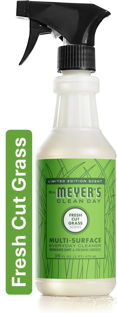 Mrs. Meyer's Clean Day Multi-Surface Everyday Cleaner Spray Summer Fresh Cut Grass -- 16 fl oz