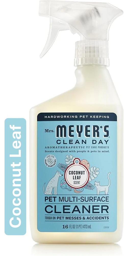 Mrs. Meyer's Clean Day Pet Multi-Surface Cleaner Spray Coconut Leaf -- 16 fl oz