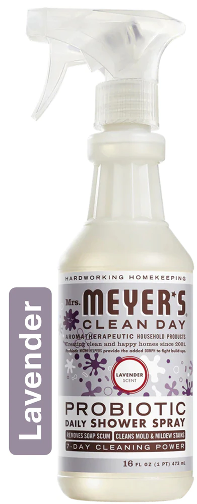 Mrs. Meyer's Clean Day Probiotic Daily Shower Spray Lavender -- 16 fl oz