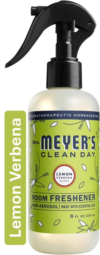 Mrs. Meyer's Clean Day Room Freshener Non-Aerosol Spray Lemon Verbena -- 8 fl oz