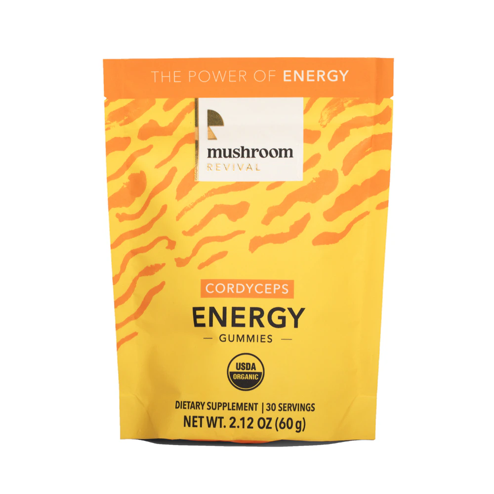 Mushroom Revival Cordyceps Energy Gummies -- 30 Servings