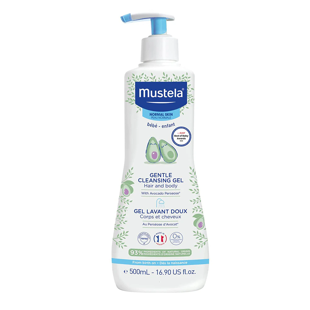 Mustela Baby-Infant Gentle Cleansing Gel Hair and Body Normal Skin -- 16.9 fl oz