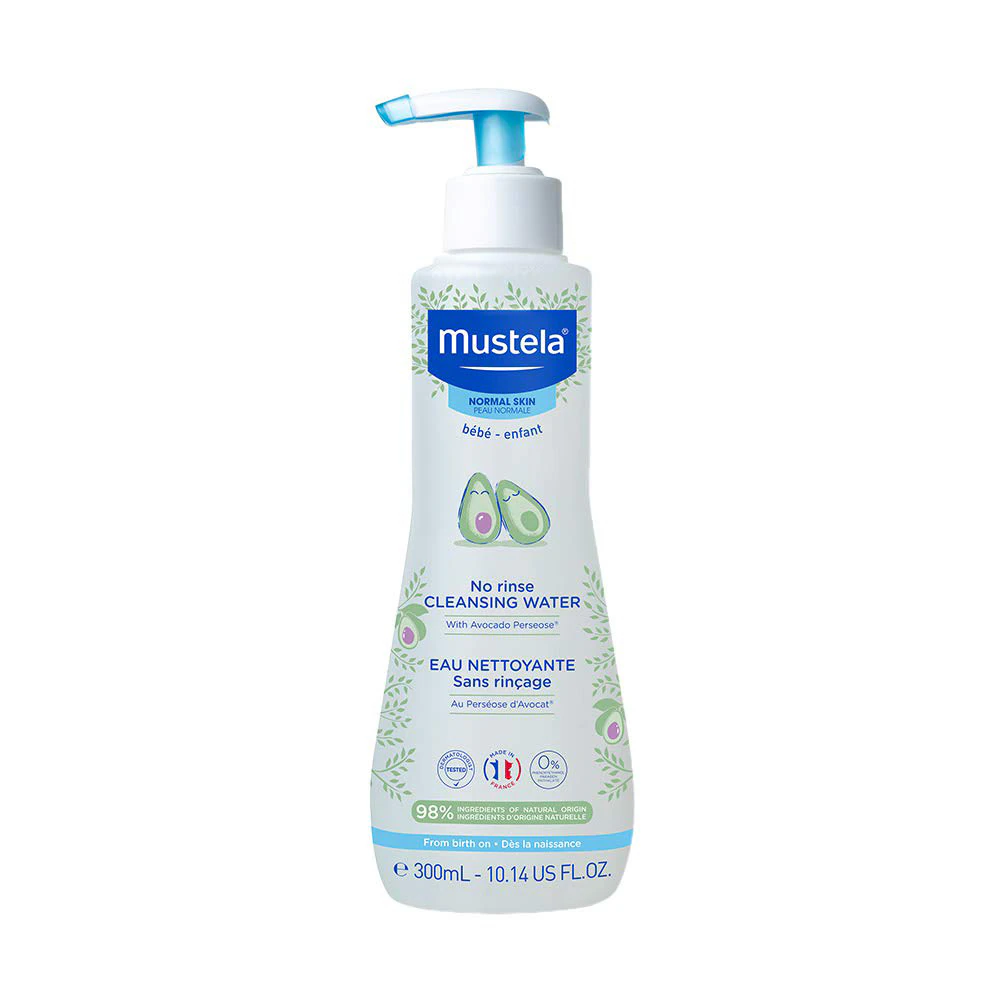 Mustela Baby-Infant No Rinse Cleansing Water Normal Skin -- 10.14 fl oz