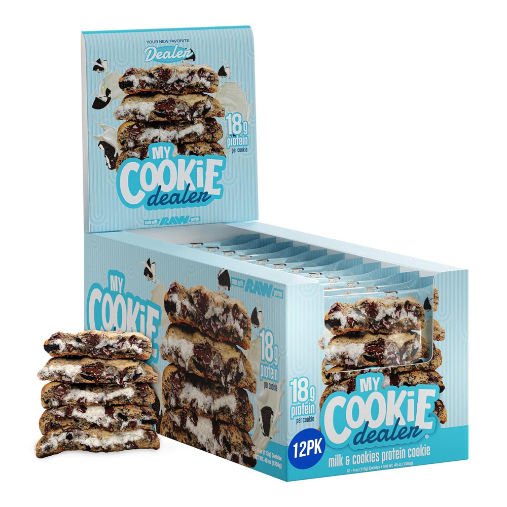 My Cookie Dealer Protein Cookies Milk & Cookies -- 12 Cookies
