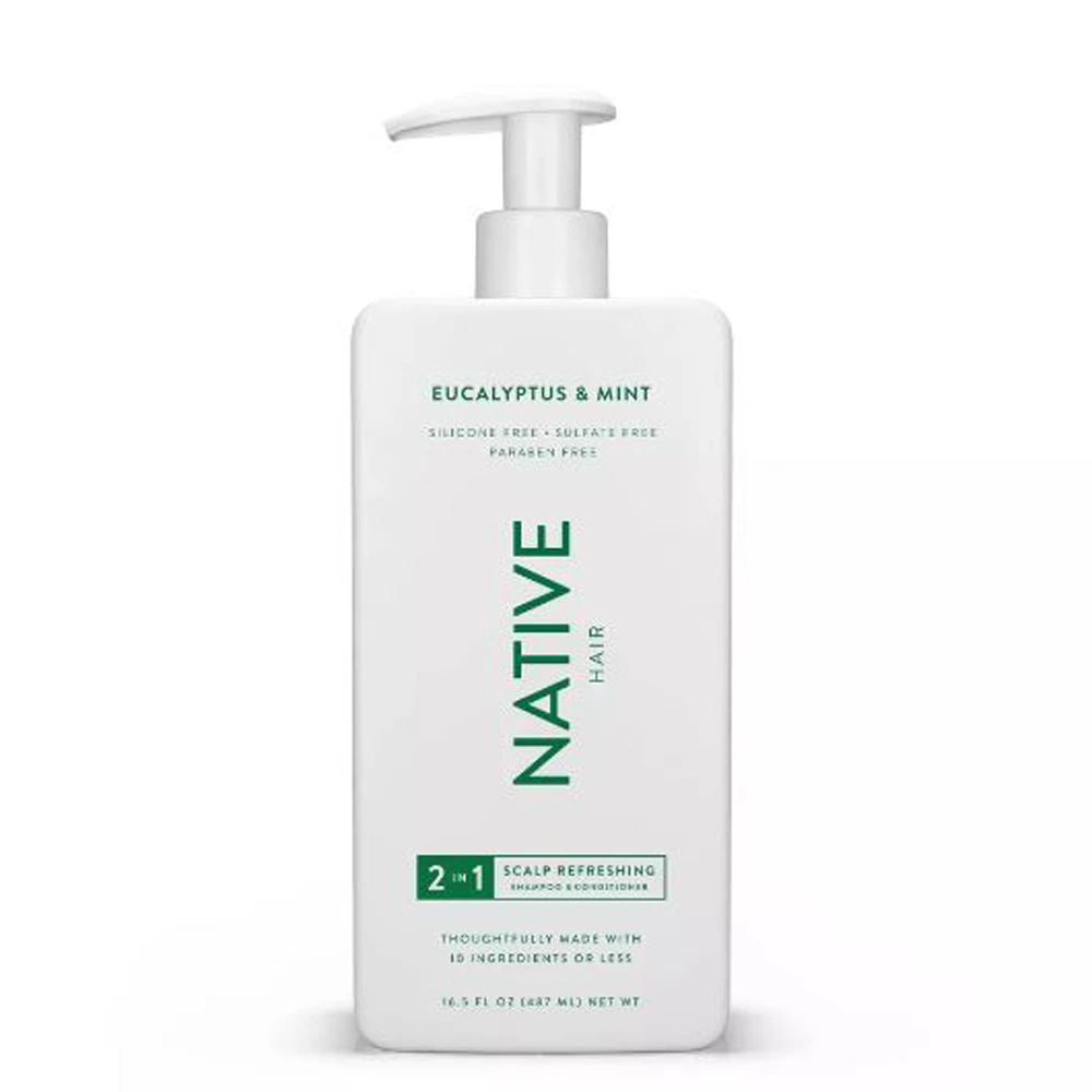 Native 2 In 1 Scalp Refreshing Shampoo & Conditioner Eucalyptus & Mint -- 16.5 fl oz