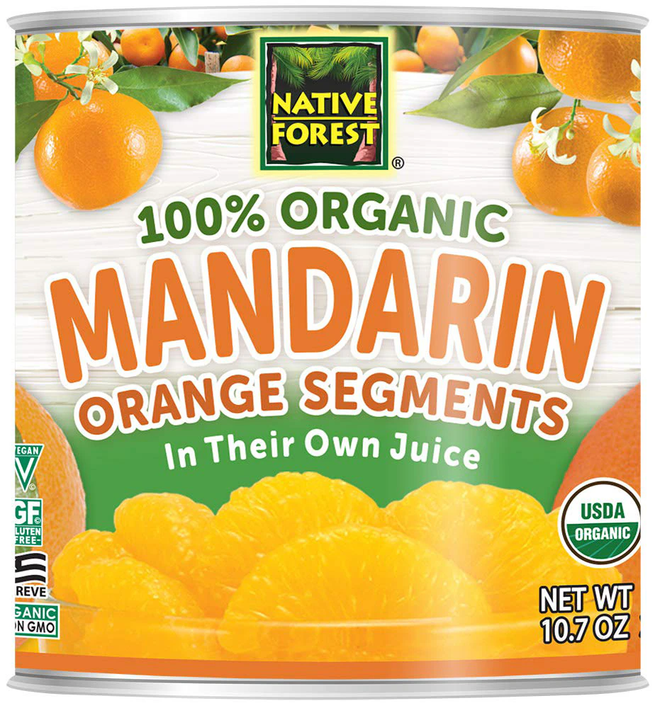 Native Forest Organic Mandarins -- 10.7 oz