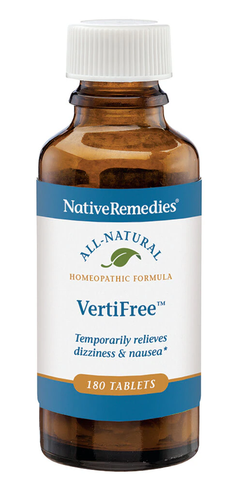 Native Remedies VertiFree? Homeopathic Formula -- 180 Tablets