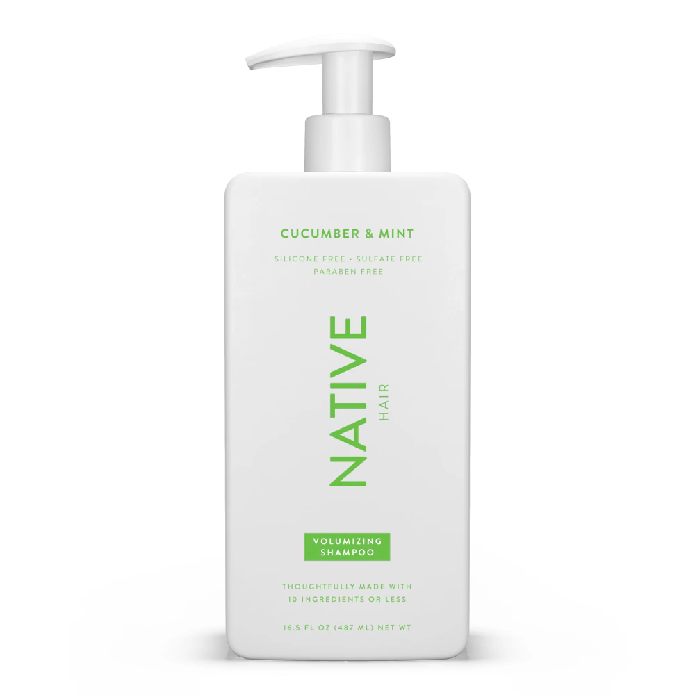 Native Volumizing Shampoo Cucumber & Mint -- 16.5 fl oz