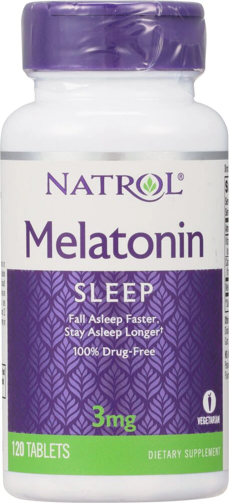 Natrol Melatonin -- 3 mg - 120 Tablets