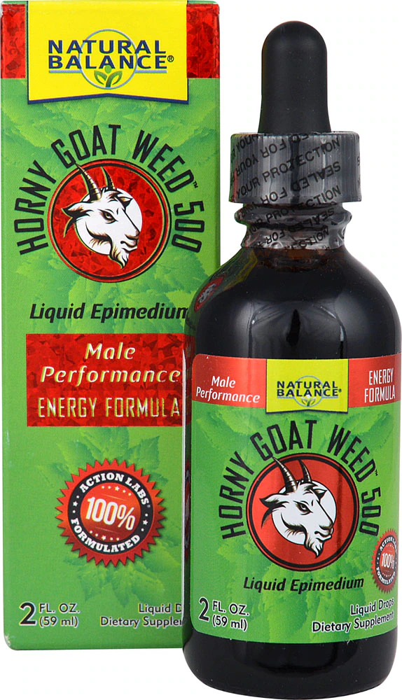 Natural Balance Horny Goat Weed? 500 Liquid Epimedium -- 2 fl oz