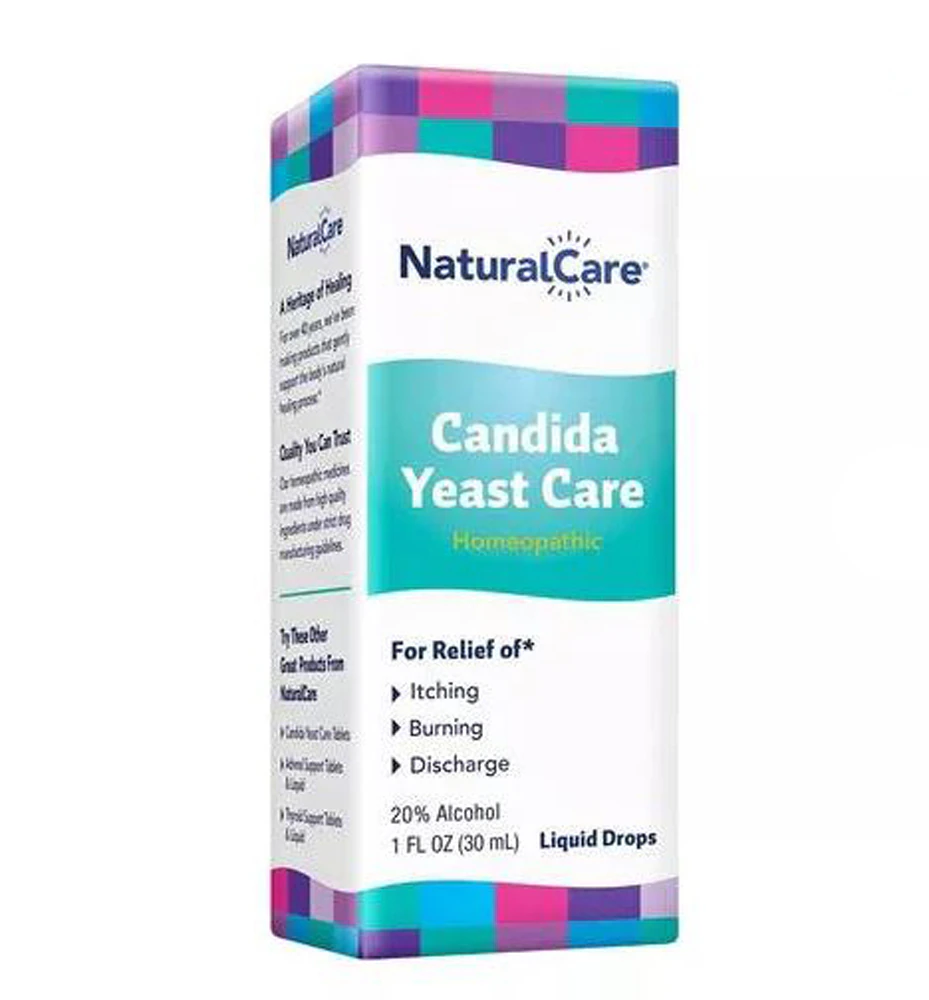 Natural Care Candida Yeast Homeopathic -- 1 fl oz