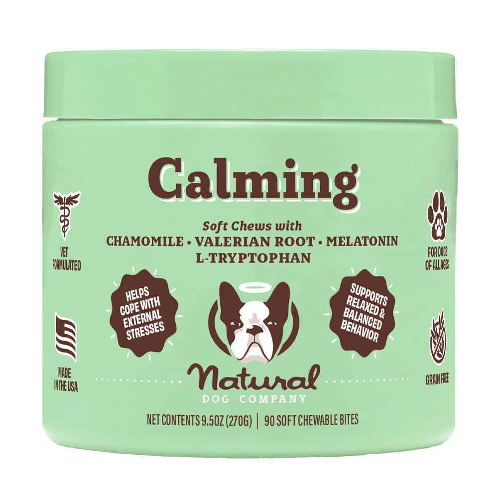 Natural Dog Company Calming Chew For Dogs -- 90 Soft Chews