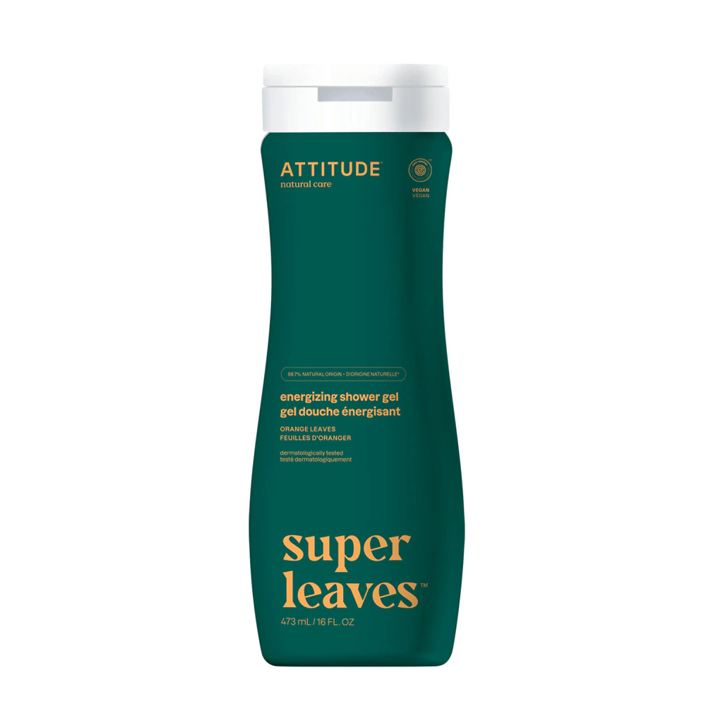 Attitude Super Leaves Shower Gel Energizing Orange Leaves -- 16 fl oz