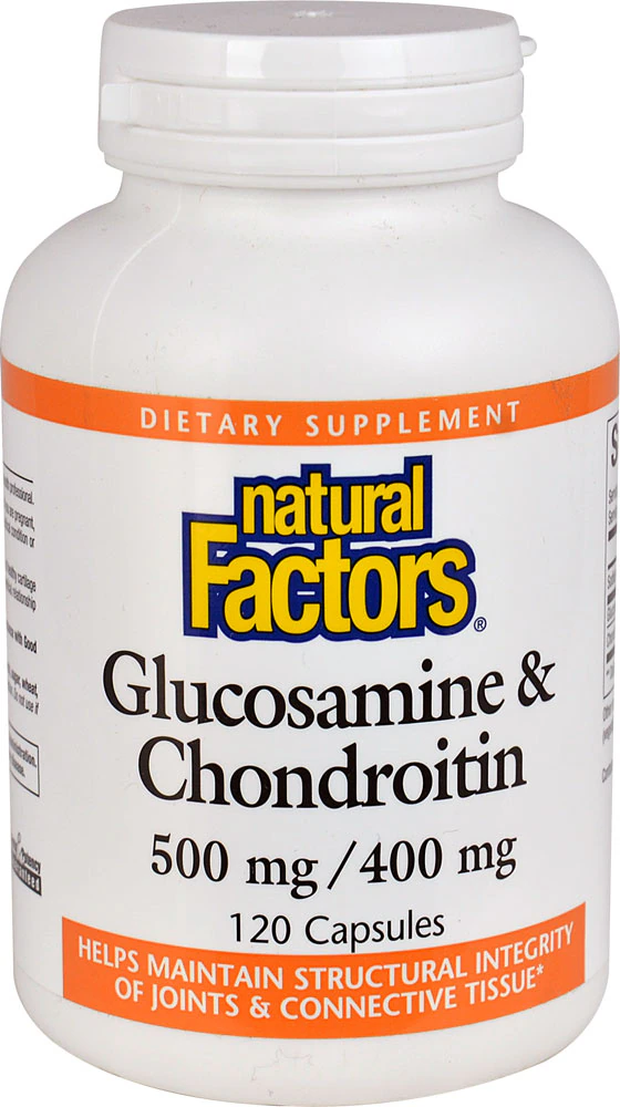 Natural Factors Glucosamine & Chondroitin -- 120 Capsules