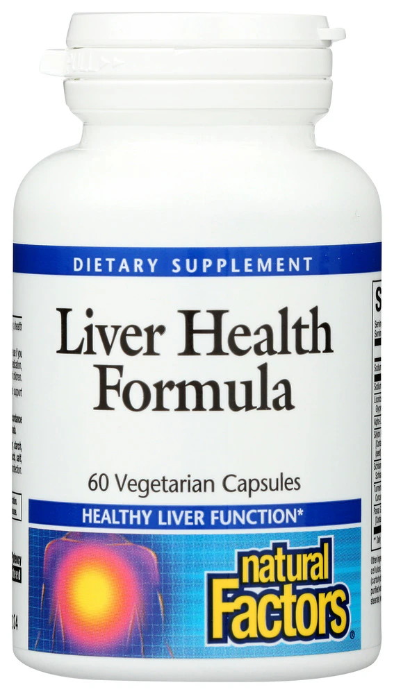 Natural Factors Liver Health Formula -- 60 Capsules