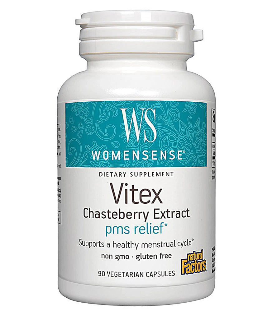 Natural Factors WomenSense? Vitex Chasteberry Extract -- 90 Vegetarian Capsules