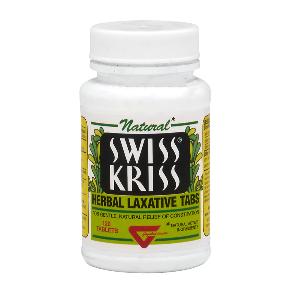 Natural Swiss Kriss Herbal Laxative -- 120 Tablets