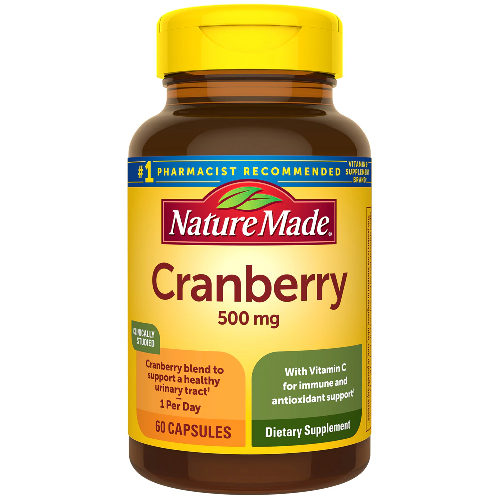 Nature Made Cranberry -- 500 mg - 60 Capsules