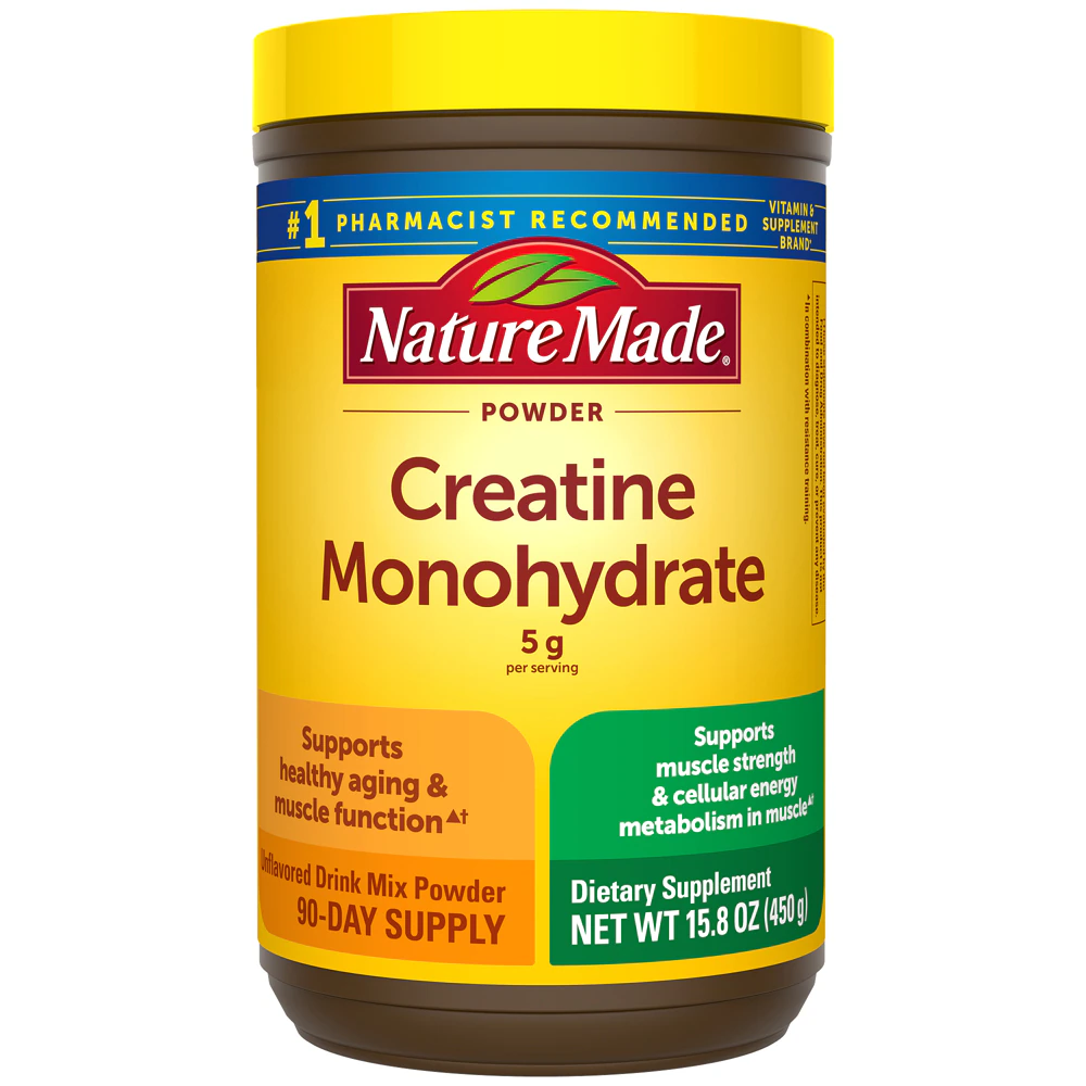 Nature Made Creatine Monohydrate Powder -- 5 g - 90 Servings