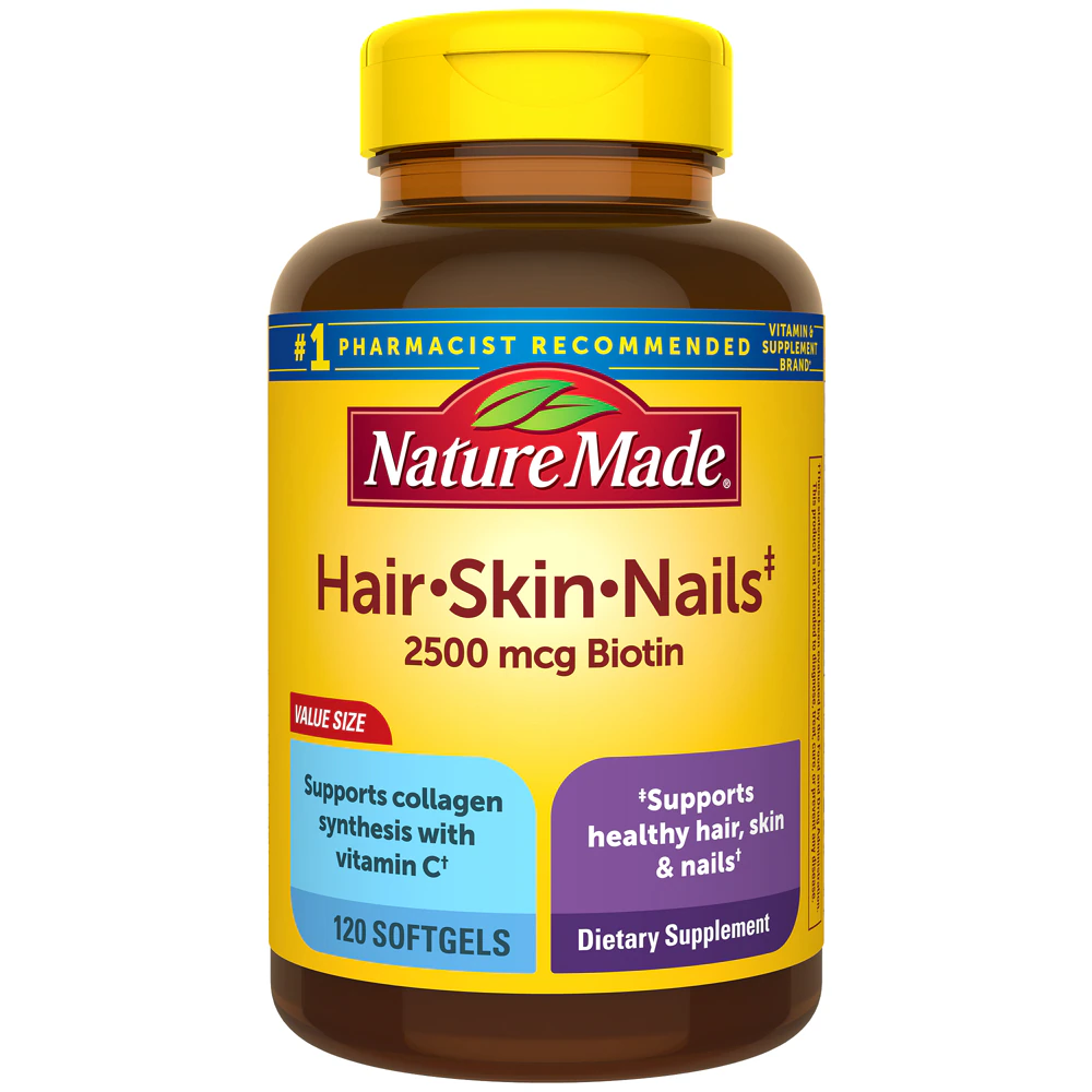 Nature Made Hair, Skin & Nails -- 120 Softgels