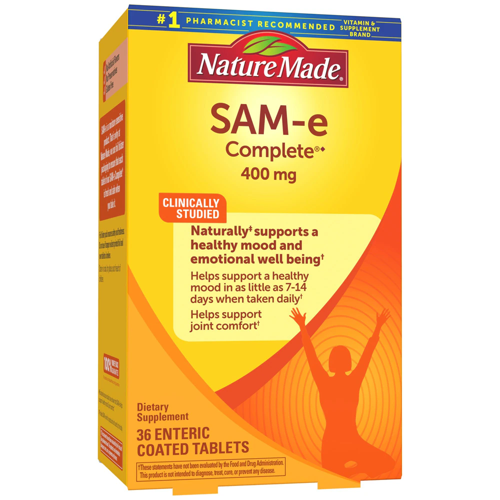 Nature Made SAM-e Complete? -- 400 mg - 36 Enteric-Coated Tablets