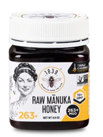 1839 Honey Certified Raw Manuka Honey UMF 10+ MGO 260+ -- 8.8 oz