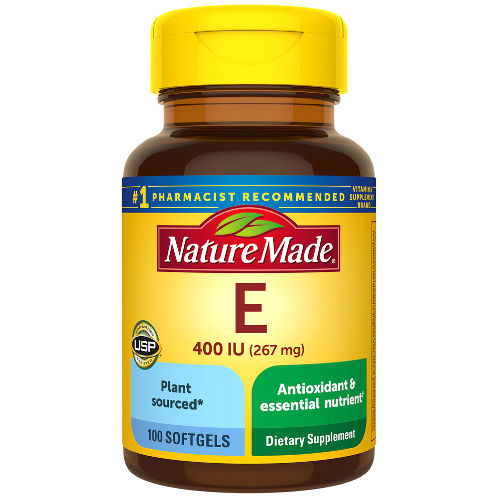 Nature Made Vitamin E -- 400 IU - 100 Softgels