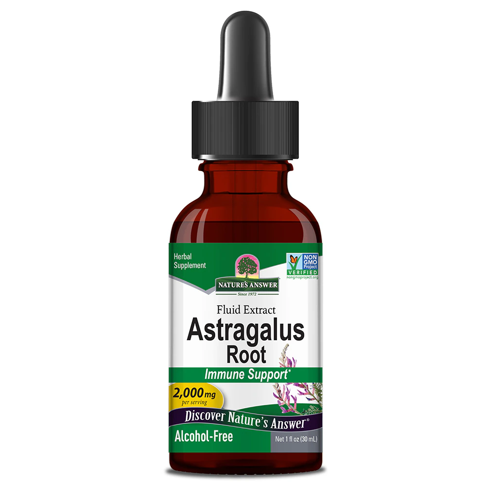 Nature's Answer Astragalus Alcohol Free -- 2000 mg - 1 fl oz