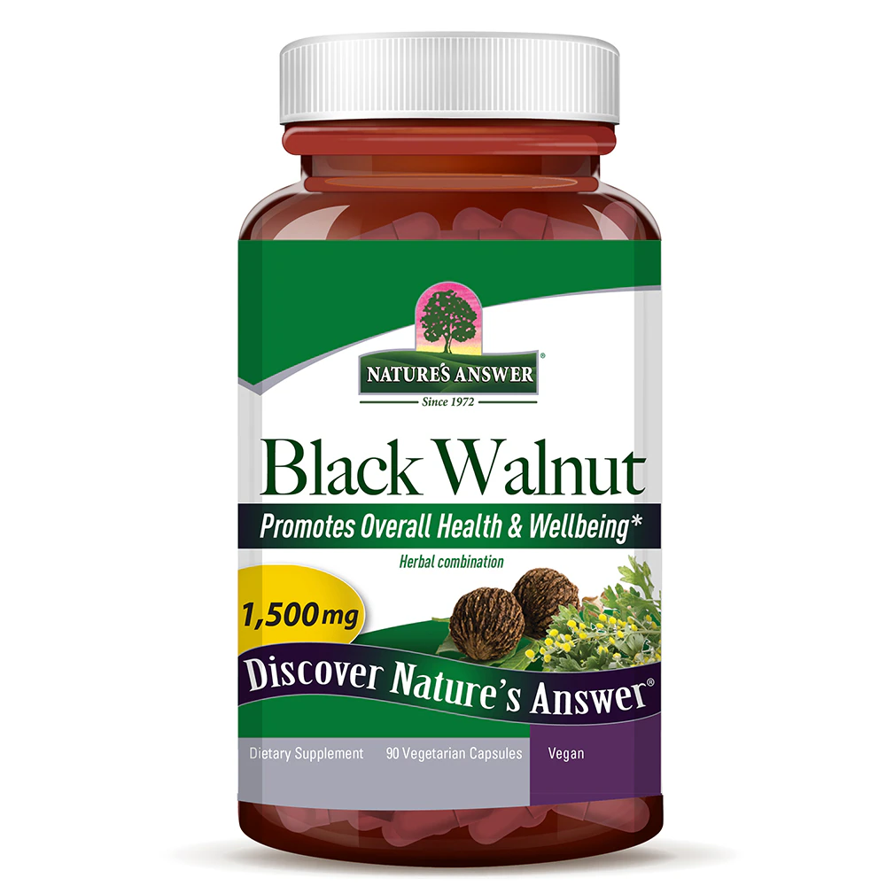 Nature's Answer Black Walnut Complex -- 90 Vegetarian Capsules