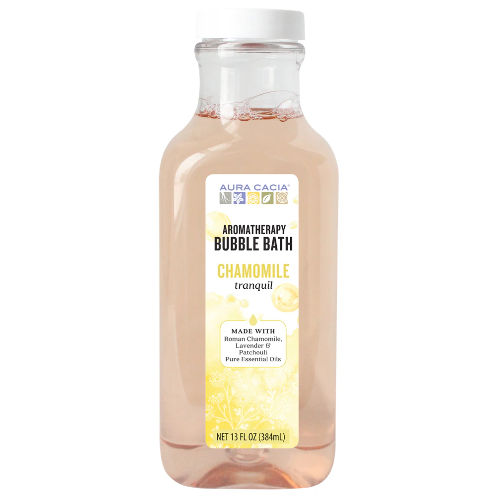 Aura Cacia Aromatherapy Bubble Bath Tranquil Chamomile -- 13 fl oz