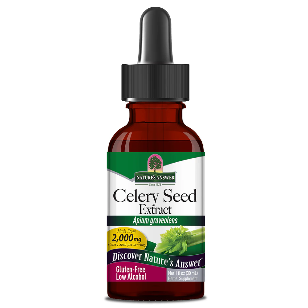 Nature's Answer Celery Seed -- 2000 mg - 1 fl oz