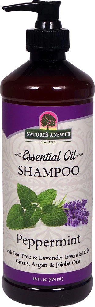 Nature's Answer Essential Oil Shampoo Peppermint -- 16 fl oz