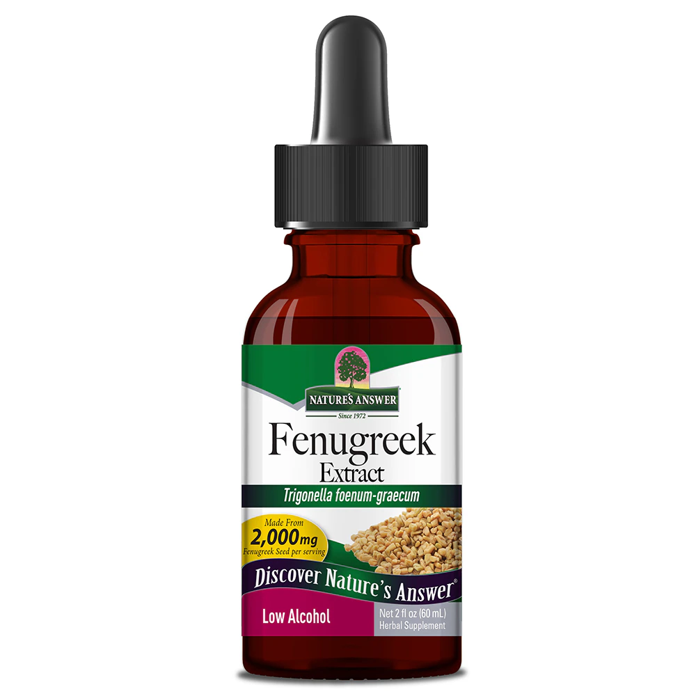 Nature's Answer Fenugreek -- 2000 mg - 2 fl oz