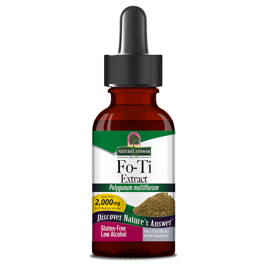 Nature's Answer Fo-Ti Cured Root -- 1 fl oz