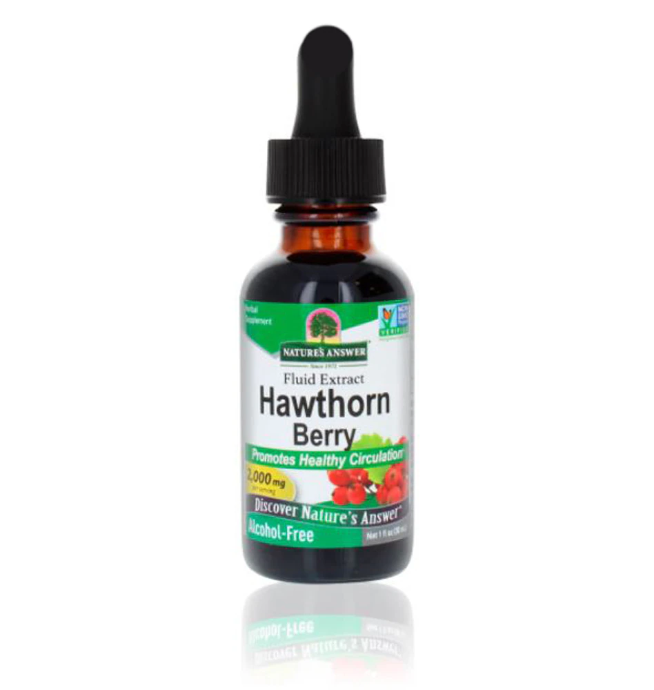 Nature's Answer Hawthorn Berry -- 2000 mg - 1 fl oz