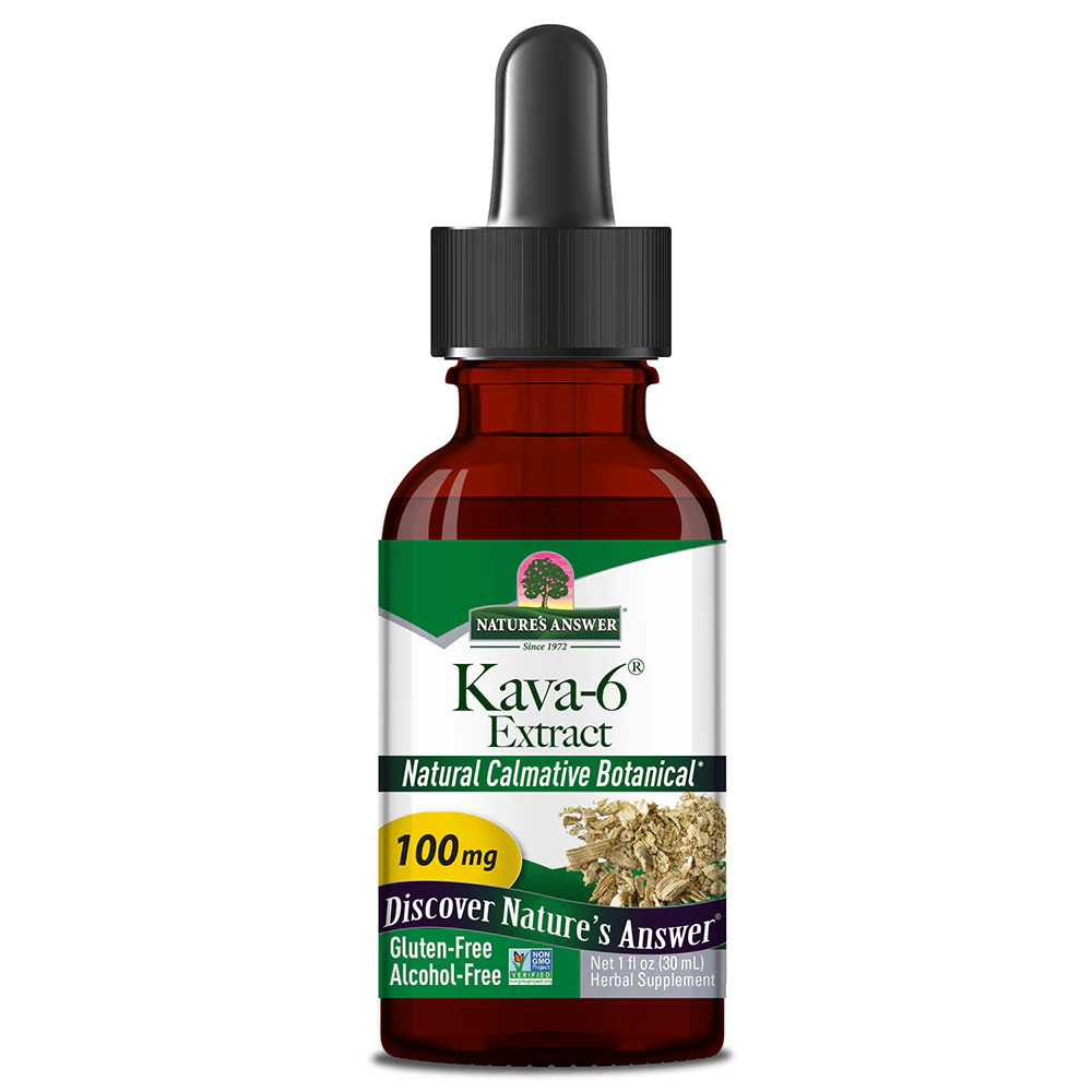 Nature's Answer Kava 6? -- 50 mg - 1 fl oz