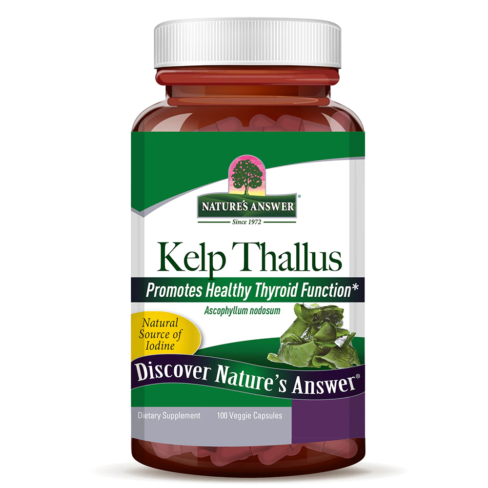 Nature's Answer Kelp Thallus -- 100 Capsules