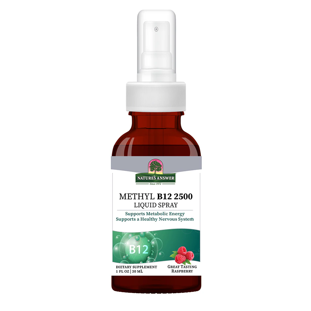 Nature's Answer Methyl B12 Liquid Spray -- 2500 mcg - 1 fl oz