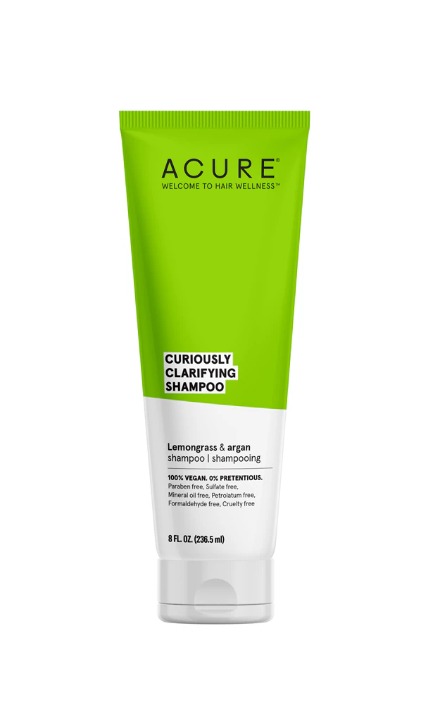 Acure Curiously Clarifying Shampoo Lemongrass -- 8 fl oz